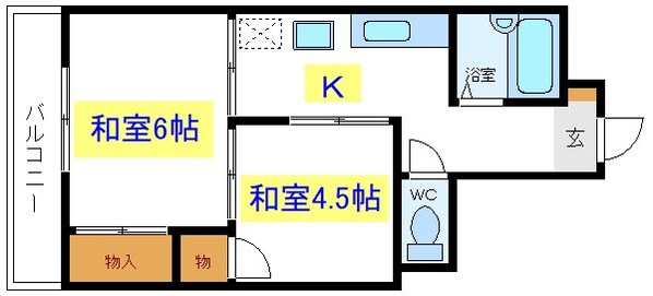 ハマースミスの物件間取画像